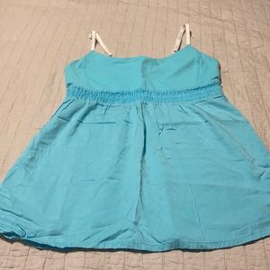 Lululemon silk tank with shelf bra